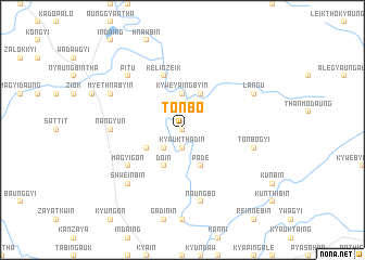 map of Tonbo