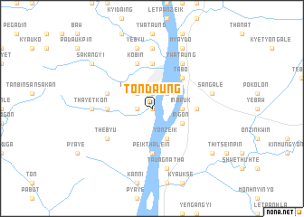 map of Tondaung