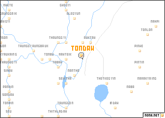 map of Tondaw