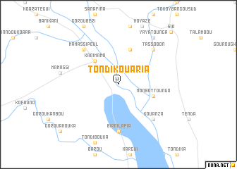 map of Tondi-Kouaria