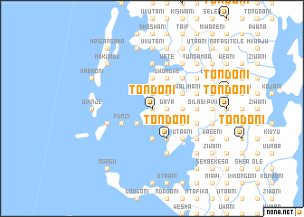 map of Tondoni