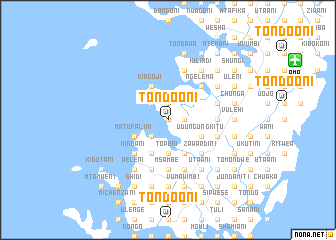 map of Tondooni