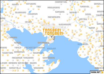 map of Tongae-ri