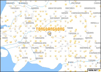 map of Tongdang-dong