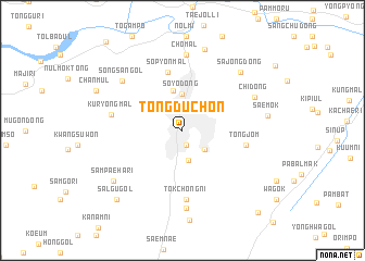 map of Tongduch\