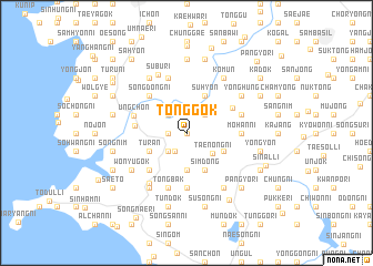 map of Tonggok