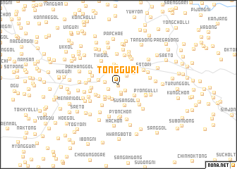 map of Tonggu-ri