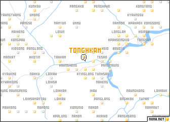 map of Tonghkam