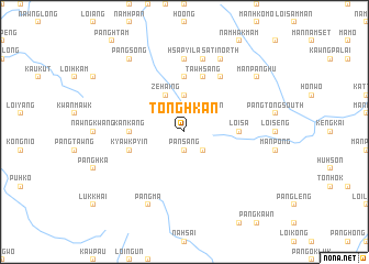 map of Tonghkan