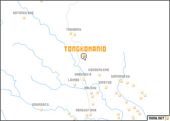 map of Tongkomanio