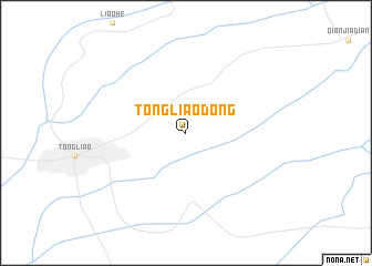 map of Tongliaodong
