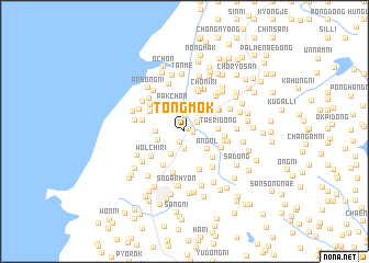 map of Tongmok