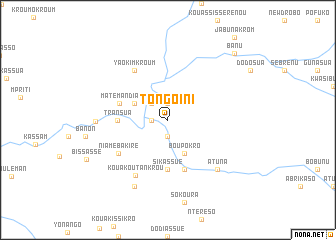 map of Tongoini