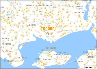 map of Tongo-ri