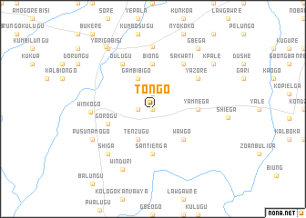 map of Tongo
