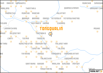 map of Tong Qua Lin