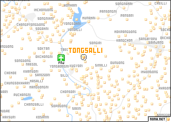 map of Tongsal-li