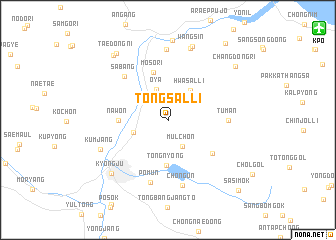 map of Tongsal-li