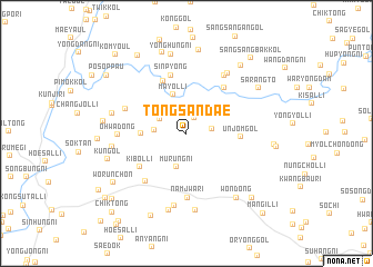 map of Tongsandae