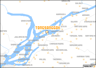 map of Tongsanggok