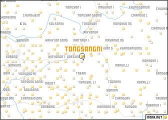 map of Tongsang-ni