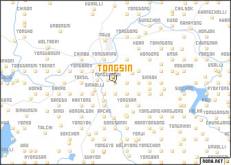 map of Tongsin