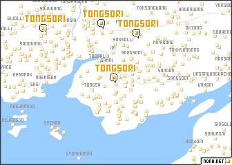 map of Tongso-ri