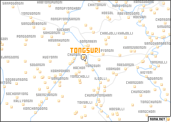 map of Tongsu-ri