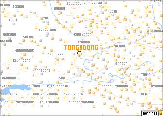 map of Tongu-dong
