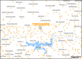 map of Tongu-dong