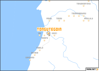 map of Tongute-goin
