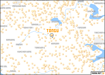 map of Tongu