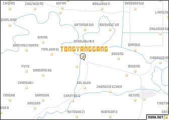 map of Tongyanggang