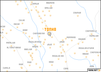 map of Tonha