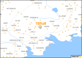 map of Tõnija