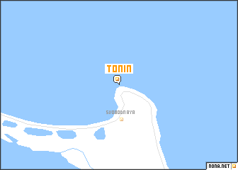 map of Tonin