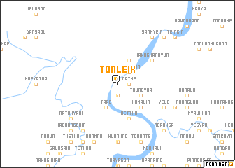 map of Tonleik