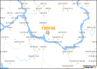 map of Tonnwe
