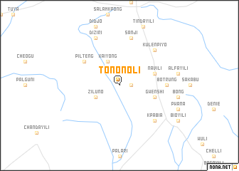 map of Tononoli