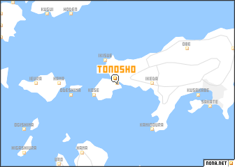 map of Tonoshō