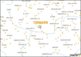 map of Tonquipa