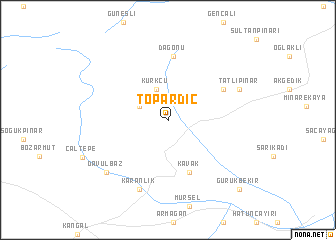 map of Topardıç