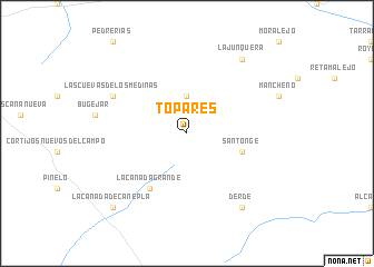 map of Topares