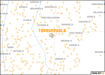 map of Topaunrwāla