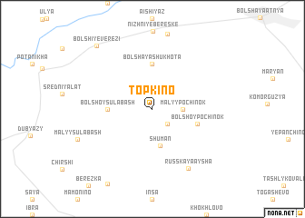 map of Topkino