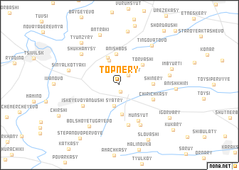 map of Topnery