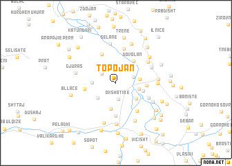 map of Topojan