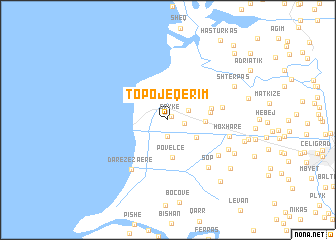 map of (( Topojë-Qerim ))