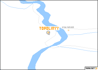 map of Topolinyy