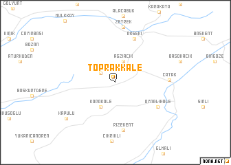 map of Toprakkale